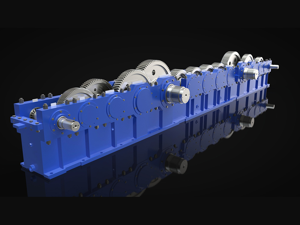 冶金專用一字型減速機 Metallurgical Line-Shaped Gearbox