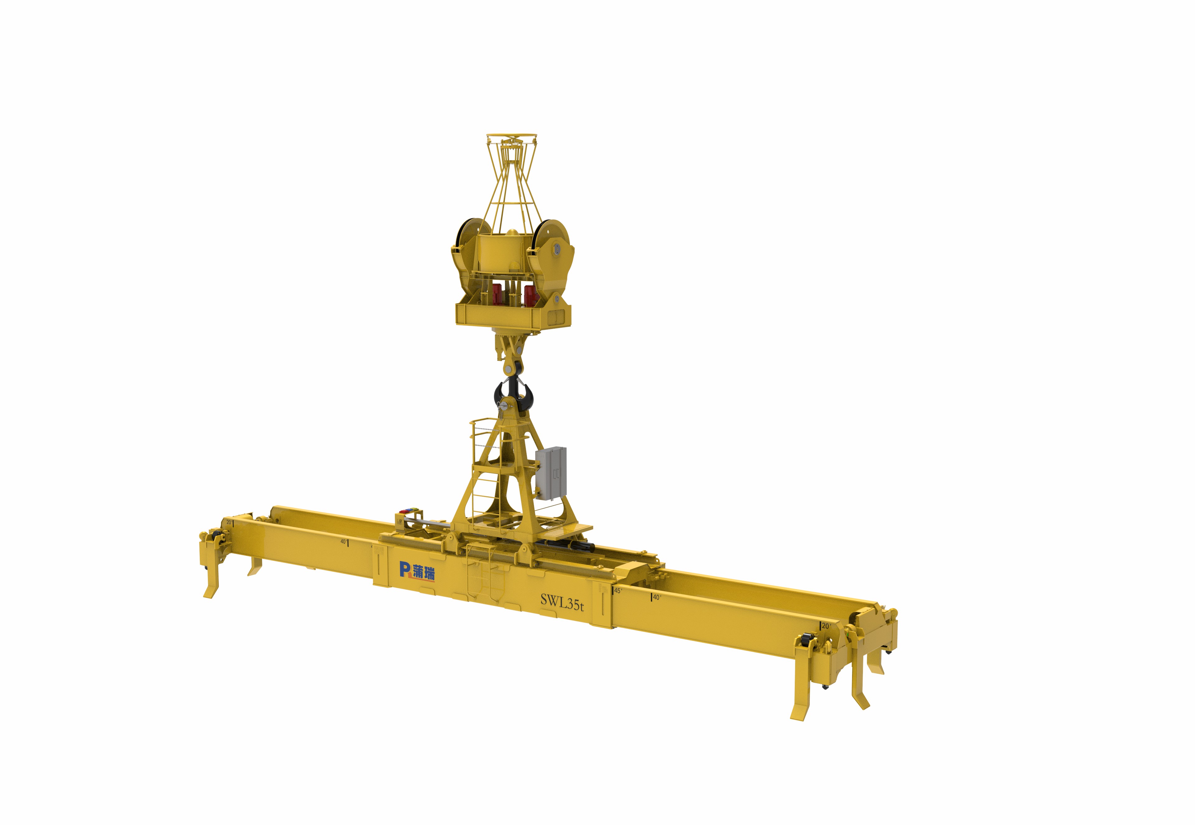 旋轉(zhuǎn)吊具 Rotating spreader
